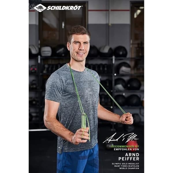 Schildkröt Fitness Hopprep Speed Rope Pro, i Blisterpack, 960024, Grön, 300 cm - Schildkrot Fitness960024