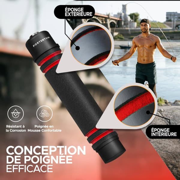 Corde a sauter Portentum - sk-1000