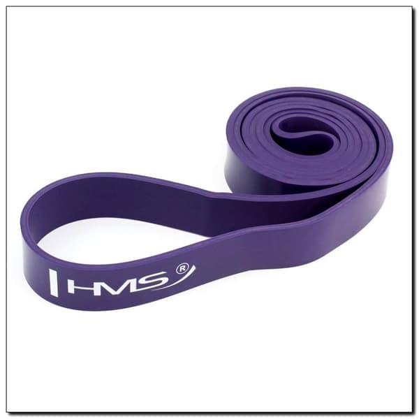 HMS Fitness GU05 SET träningsband Gummi Svart, Lila, Röd, Gul
