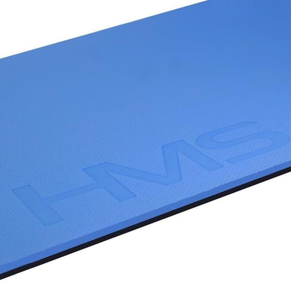 Club fitnessmatta med hål blå HMS Premium MFK03