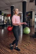 Miniatyrbild 10 av 11: Justerbart hopprep för boxning, träna som en ROCKY