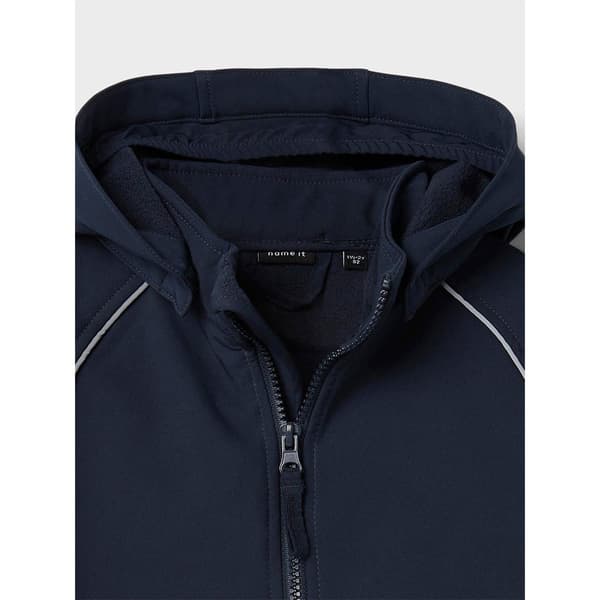 Name It Jumpsuit Alfa Softshell Solid Blå 24 Months