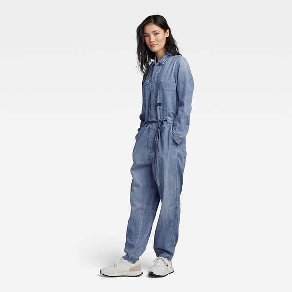 G-star Haalari Denim Sininen S Nainen