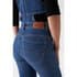 Salsa Jeans Jumpsuit Overall Glamour Flare Fit Blå 30 / 34 Kvinde