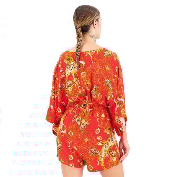 Superdry Leikkipuku Vintage Kimono Oranssi S Nainen