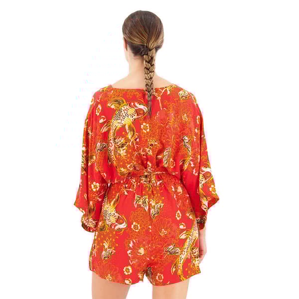 Superdry Leikkipuku Vintage Kimono Oranssi S Nainen