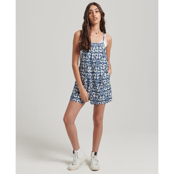 Superdry Romper Vintage Woven Blå 2XS Kvinna