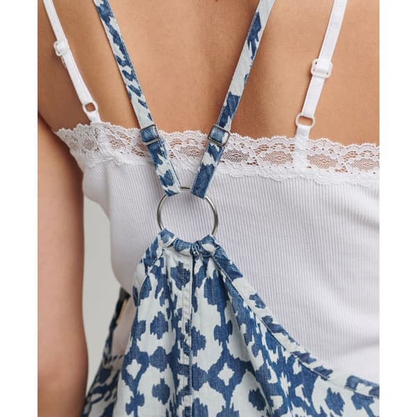 Superdry Romper Vintage Woven Blå 2XS Kvinna