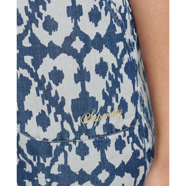 Superdry Romper Vintage Woven Blå 2XS Kvinna