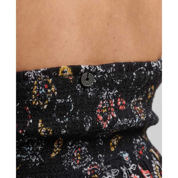 Superdry Romper Vintage Smocked Svart 2XS Kvinna