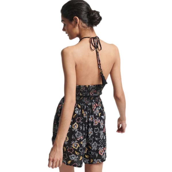 Superdry Romper Vintage Smocked Svart 2XS Kvinna