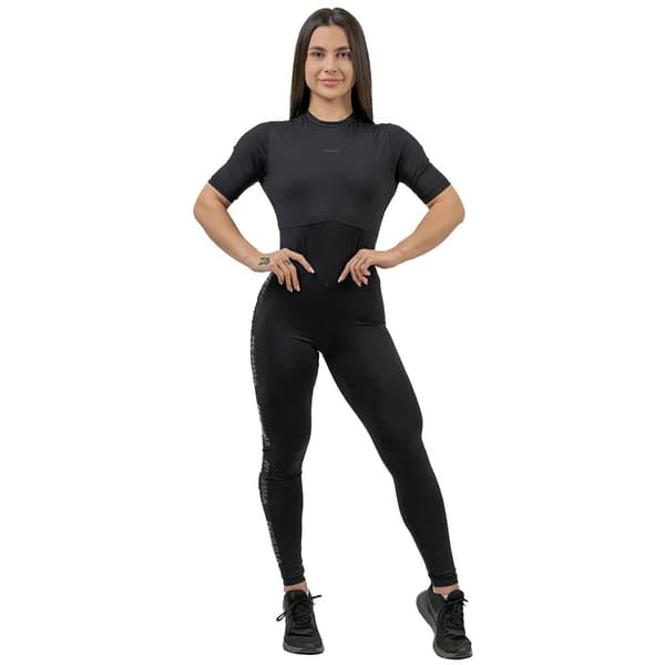 Nebbia Jumpsuit Workout Intense Focus Sort L Kvinde
