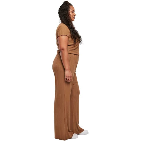 Urban Classics Jumpsuit Wide Brun S Kvinde