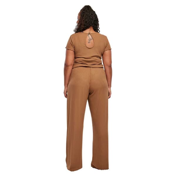 Urban Classics Jumpsuit Wide Brun M Kvinde