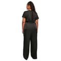 Miniatyrbillede 2 af 8: Urban Classics Jumpsuit Satin Wide Sort XS Kvinde