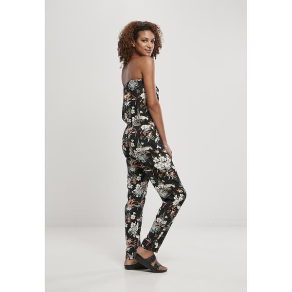 Urban Classics Jumpsuit Bandeau Sort S Kvinde