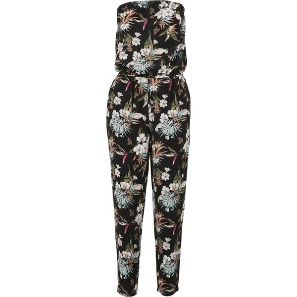 Urban Classics Jumpsuit Bandeau Sort S Kvinde