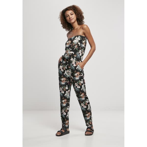 Urban Classics Jumpsuit Bandeau Sort S Kvinde