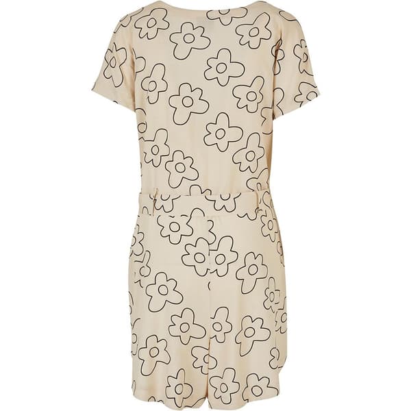 Urban Classics Jumpsuit Viscose Belt Beige S Kvinde