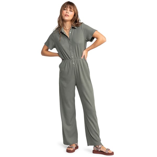 Roxy Jumpsuit Blue Side Of Th Grøn XS Kvinde