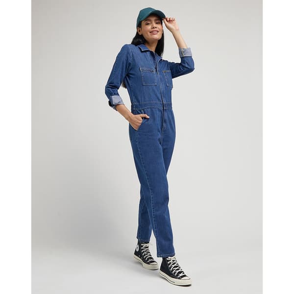 Lee Jumpsuit Unionall Blå XS Kvinde