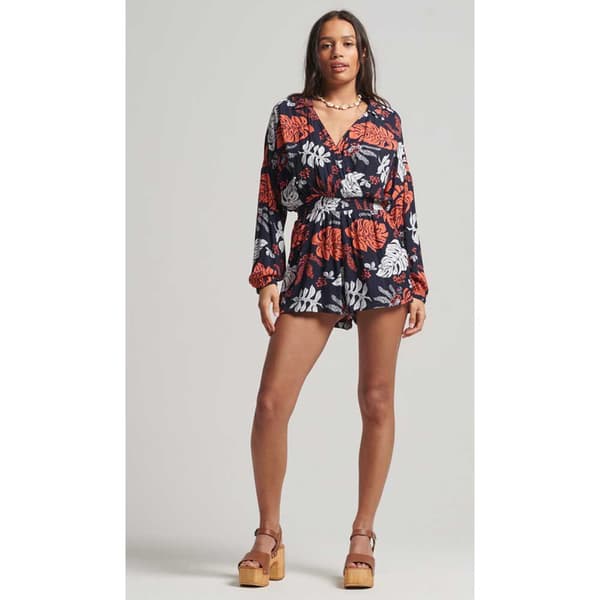 Superdry Romper Vintage Beach Flerfärgad XL Kvinna
