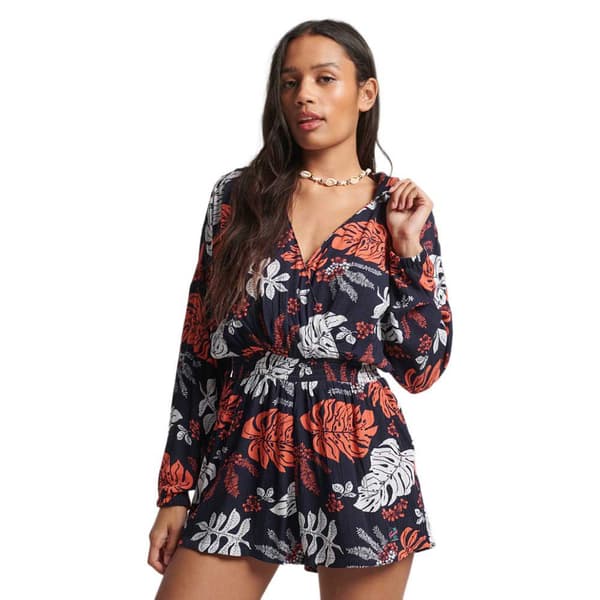 Superdry Romper Vintage Beach Flerfärgad XL Kvinna