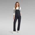 Miniatyrbillede 1 af 7: G-star Jumpsuit Dungaree Sort L Kvinde