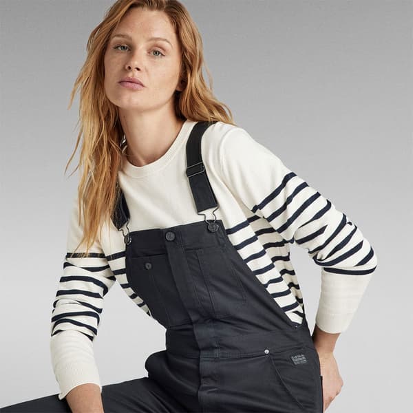G-star Jumpsuit Dungaree Sort M Kvinde