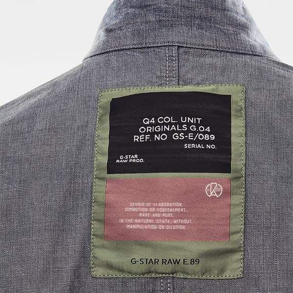 G-star Jumpsuit E Zipped Blå S Kvinde