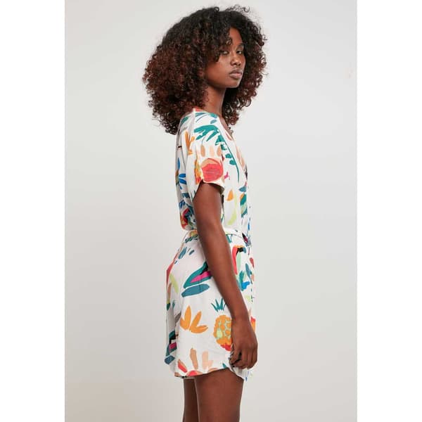 Urban Classics Romper Viscose Flerfarvet L Kvinde