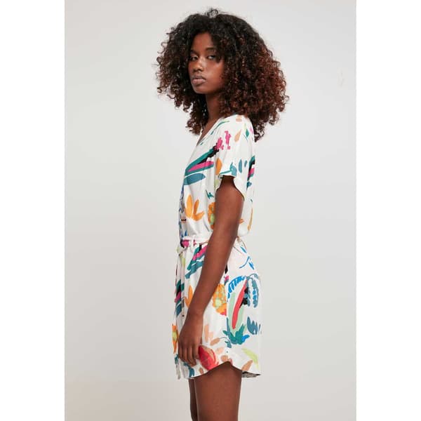 Urban Classics Romper Viscose Flerfarvet L Kvinde