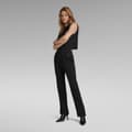 Miniatyrbillede 4 af 6: G-star Jumpsuit Pintucked Sort M Kvinde