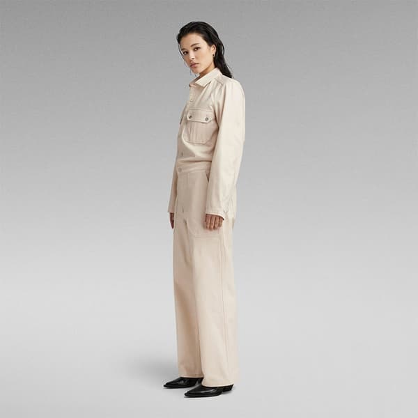 G-star Jumpsuit Utility Beige L Kvinde