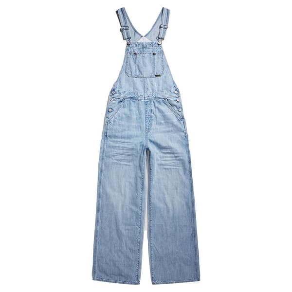 G-star Jumpsuit Leg Dungaree Straight Fit Blå S Kvinde