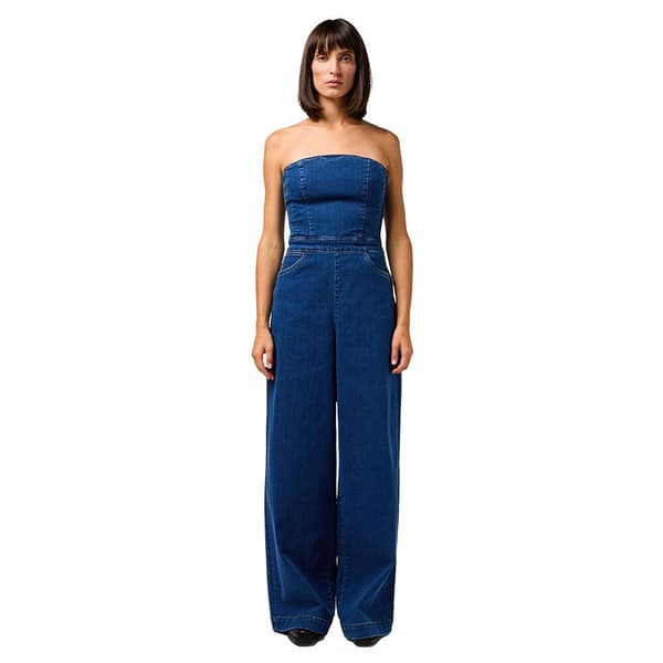 Wrangler Romper Corset Blå L Kvinde