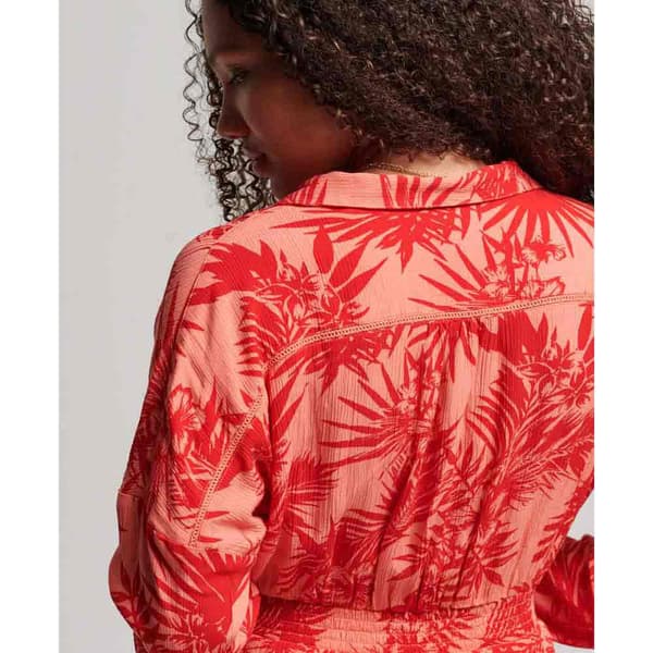 Superdry Romper Vintage Beach Rød M Kvinde