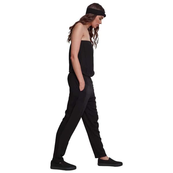 Urban Classics Jumpsuit Viscose Bandeau Sort 5XL Kvinde