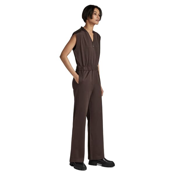 G-star Jumpsuit Wide Leg Brun L Kvinde