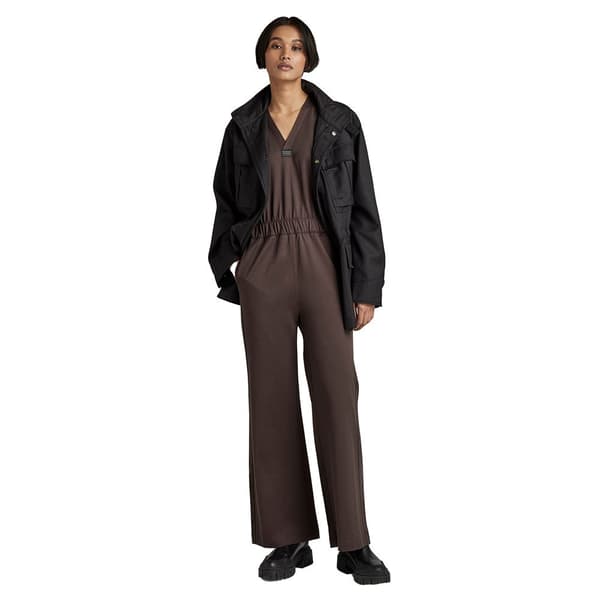 G-star Jumpsuit Wide Leg Brun L Kvinde