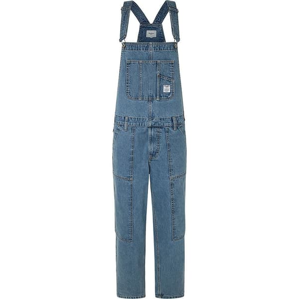 Pepe Jeans Doug Overall Blå M Man