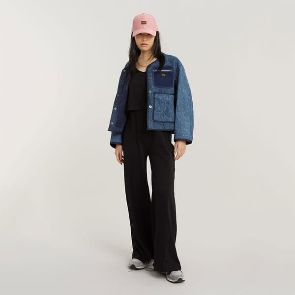 G-star Spaghetti Strap Loose Fit Heldragt Sort S Kvinde