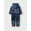 Miniatyrbillede 2 af 5: Name It Alfa08 Softshell Aop1 Mini Heldragt Blå 6 Years