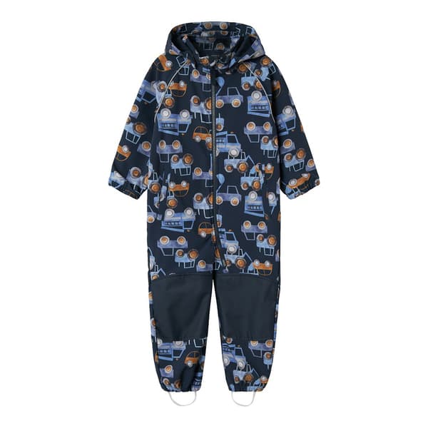 Name It Alfa08 Softshell Aop1 Mini Overall Blå 5 Years
