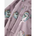 Miniatyrbillede 5 af 5: Name It Alfa08 Softshell Aop1 Mini Heldragt Lilla 4 Years Pige