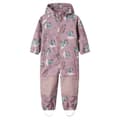 Miniatyrbillede 1 af 5: Name It Alfa08 Softshell Aop1 Mini Heldragt Lilla 4 Years Pige