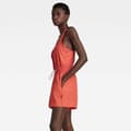 Miniatyrbillede 3 af 7: G-star Summer Playsuit Rød M Kvinde