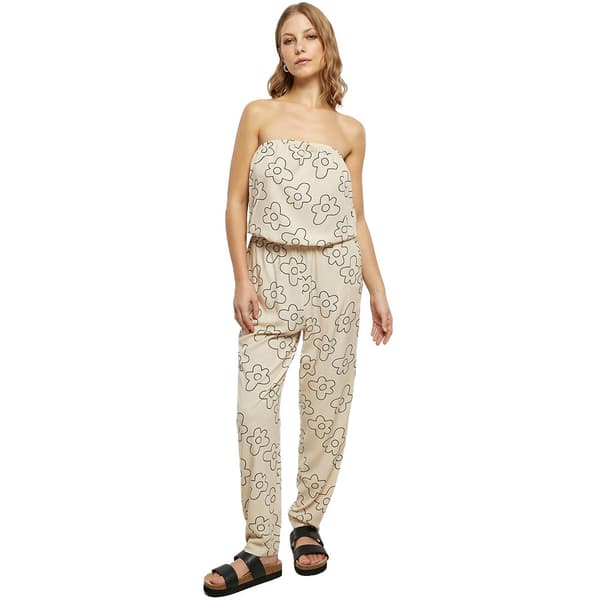 Urban Classics Viscose Heldragt Beige XL Kvinde