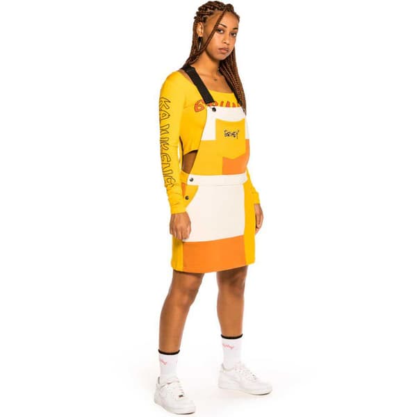 Grimey Gem Cutting Playsuit Keltainen M Nainen