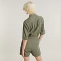 Miniatyrbillede 2 af 6: G-star Zip Playsuitleeve Playsuit Grøn L Kvinde